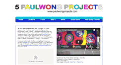 Desktop Screenshot of 5.paulwongprojects.com